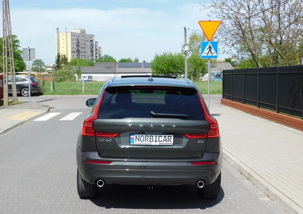 Volvo XC 60 cena 129980 przebieg: 160000, rok produkcji 2020 z Serock małe 211